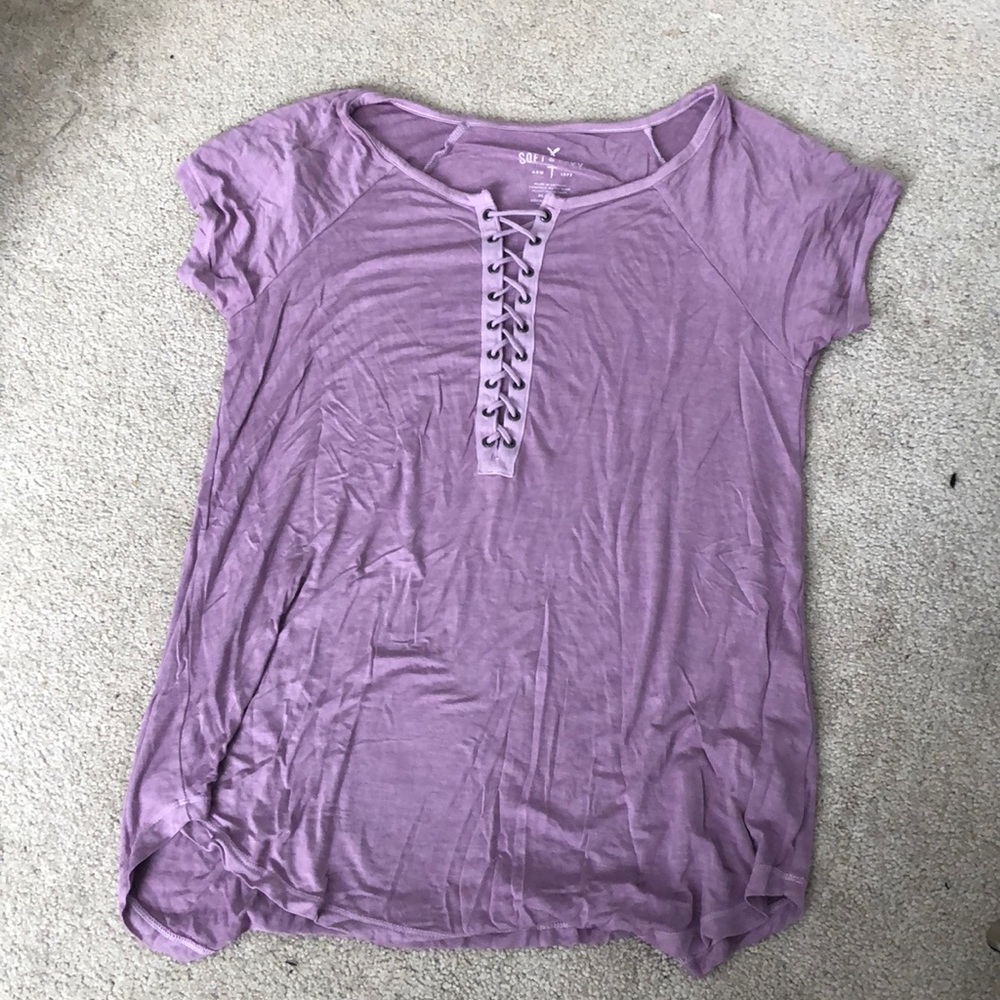 American Eagle shirt sleeve T-shirt NWOT